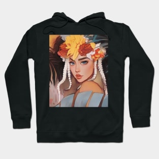 Tropical Blonde Beauty 2023 Hoodie